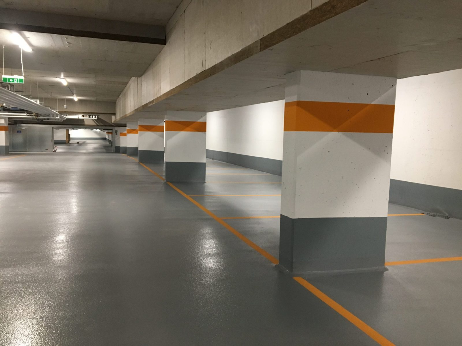 Fertige Bodenfläche